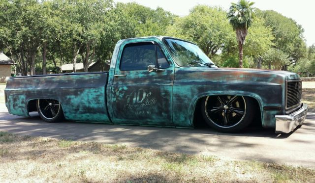 1987 Green Chevrolet C-10 Standard Cab Pickup
