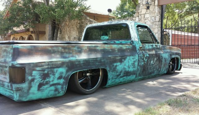 1987 Green Chevrolet C-10 Standard Cab Pickup