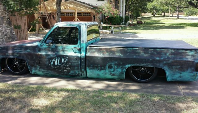 1987 Green Chevrolet C-10 Standard Cab Pickup