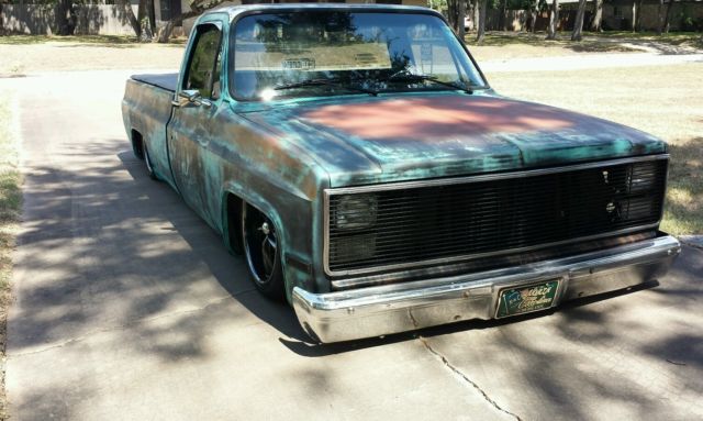 1987 Green Chevrolet C-10 Standard Cab Pickup
