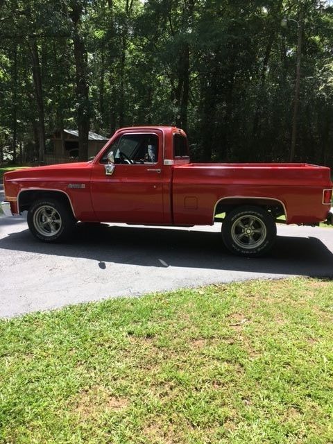 1987 Red GMC Sierra 1500 Standard Cab Pickup