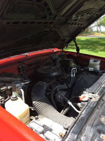 1987 Red GMC Sierra 1500 Standard Cab Pickup