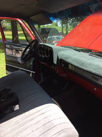 1987 Red GMC Sierra 1500 Standard Cab Pickup