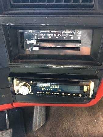 1987 Red GMC Sierra 1500 Standard Cab Pickup