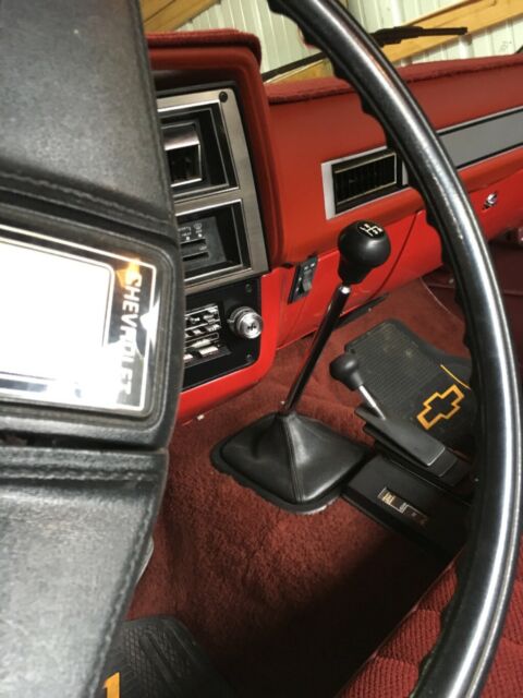 1987 Red Chevrolet Other Pickups Cab & Chassis