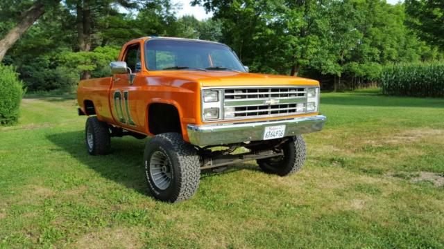 1987 Red Chevrolet Other Pickups Standard Cab Pickup