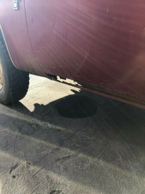 1987 Red Chevrolet C-10 Standard Cab Pickup