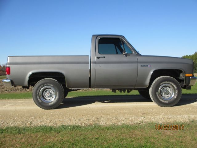 1987 Gray Chevrolet C-10