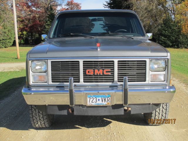 1987 Gray Chevrolet C-10