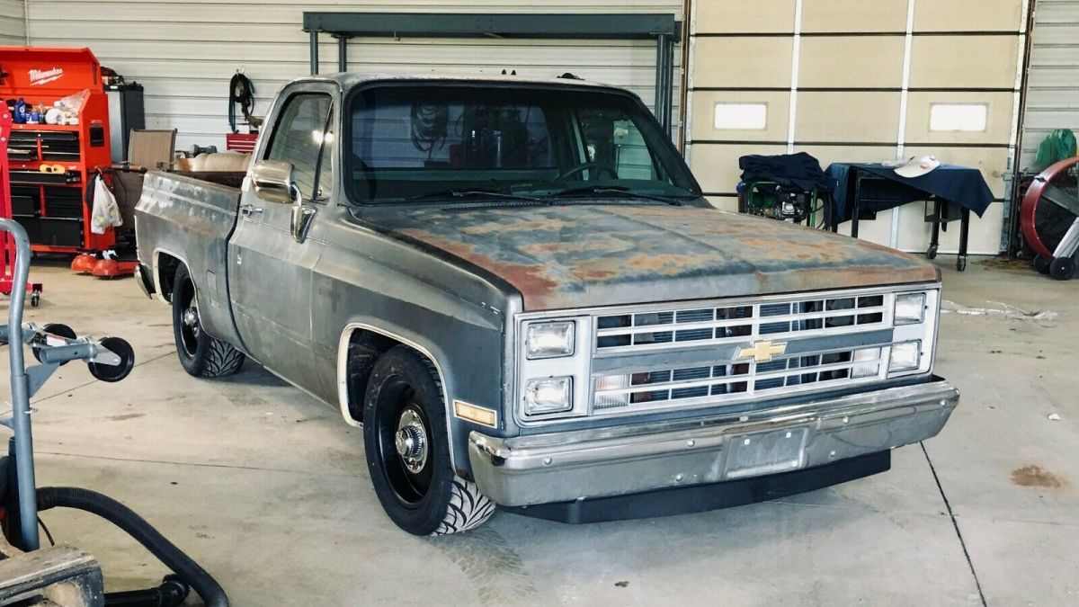1987 Gray Chevrolet C-10 Standard Cab Pickup