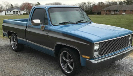 1987 Gray Chevrolet C-10