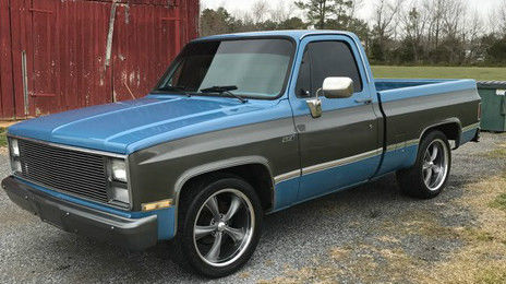 1987 Gray Chevrolet C-10