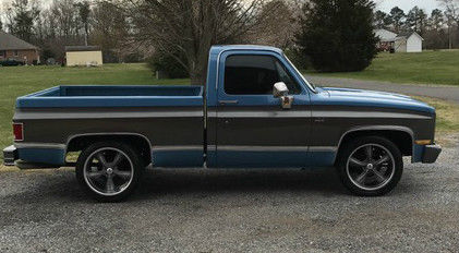 1987 Gray Chevrolet C-10