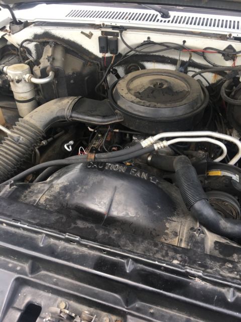 1987 white Chevrolet C-10 swb