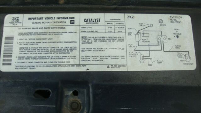 1987 White Chevrolet C-10 Standard Cab Pickup