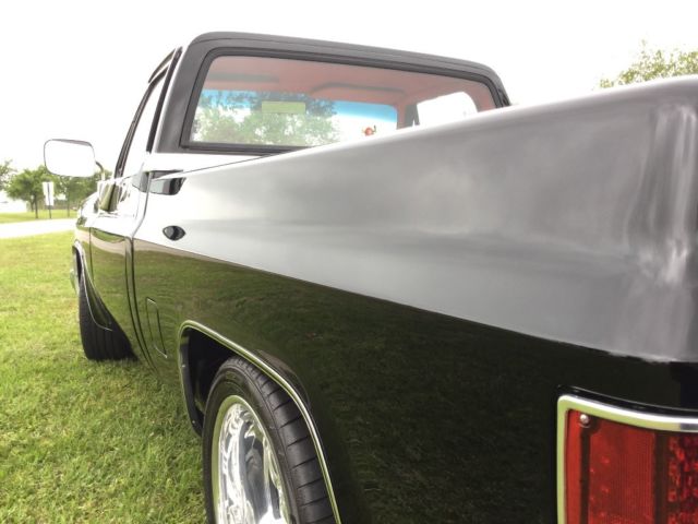 1987 Black Chevrolet C-10 Standard Cab Pickup
