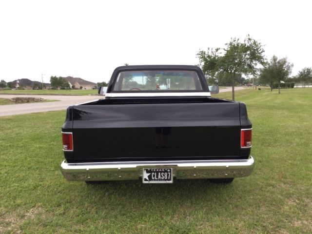1987 Black Chevrolet C-10 Standard Cab Pickup