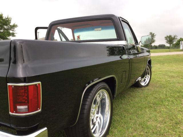 1987 Black Chevrolet C-10 Standard Cab Pickup