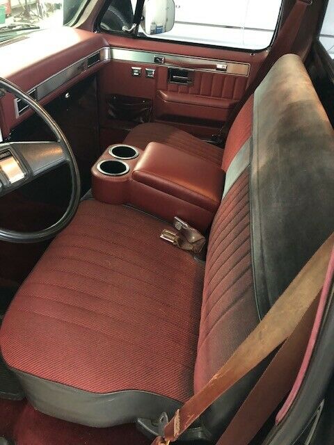 1987 Black Chevrolet C-10 Standard Cab Pickup