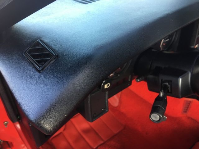 1987 Burgundy Chevrolet Camaro Convertible