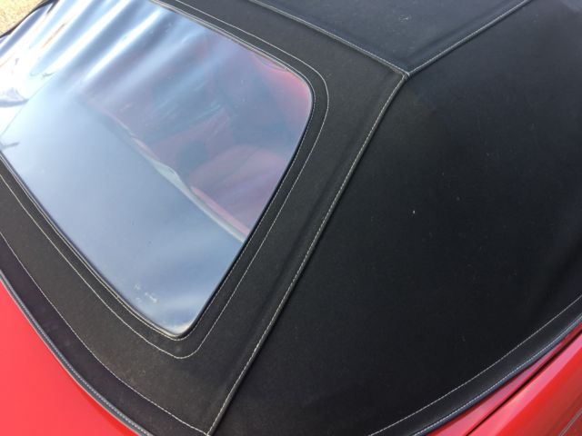 1987 Burgundy Chevrolet Camaro Convertible