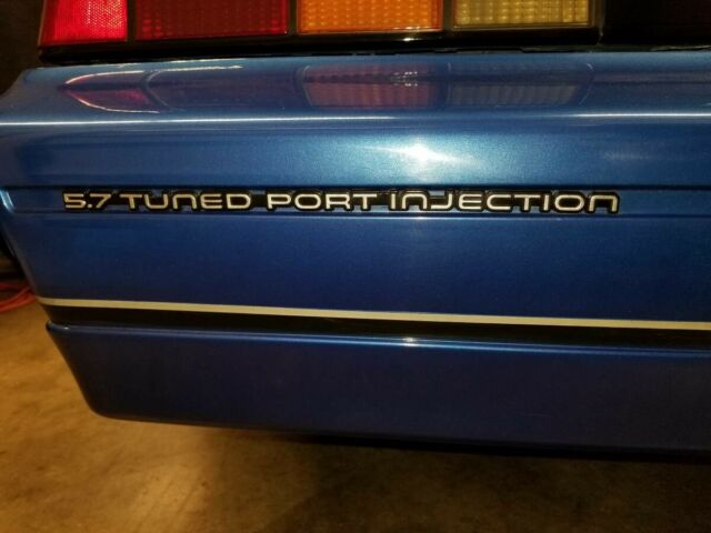 1987 Blue Chevrolet Camaro Coupe