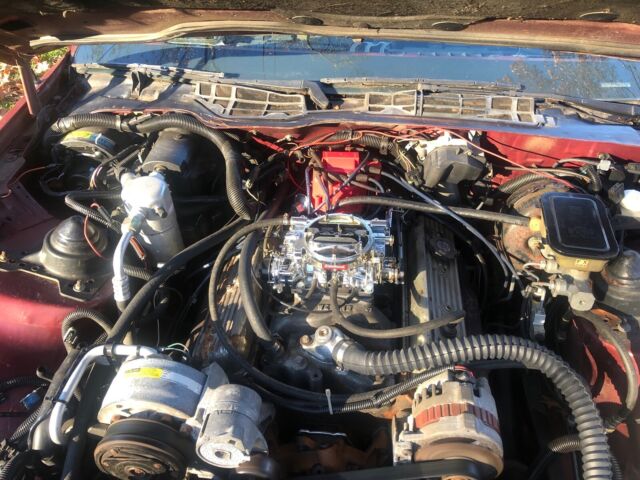 1987 Red Chevrolet Camaro Coupe