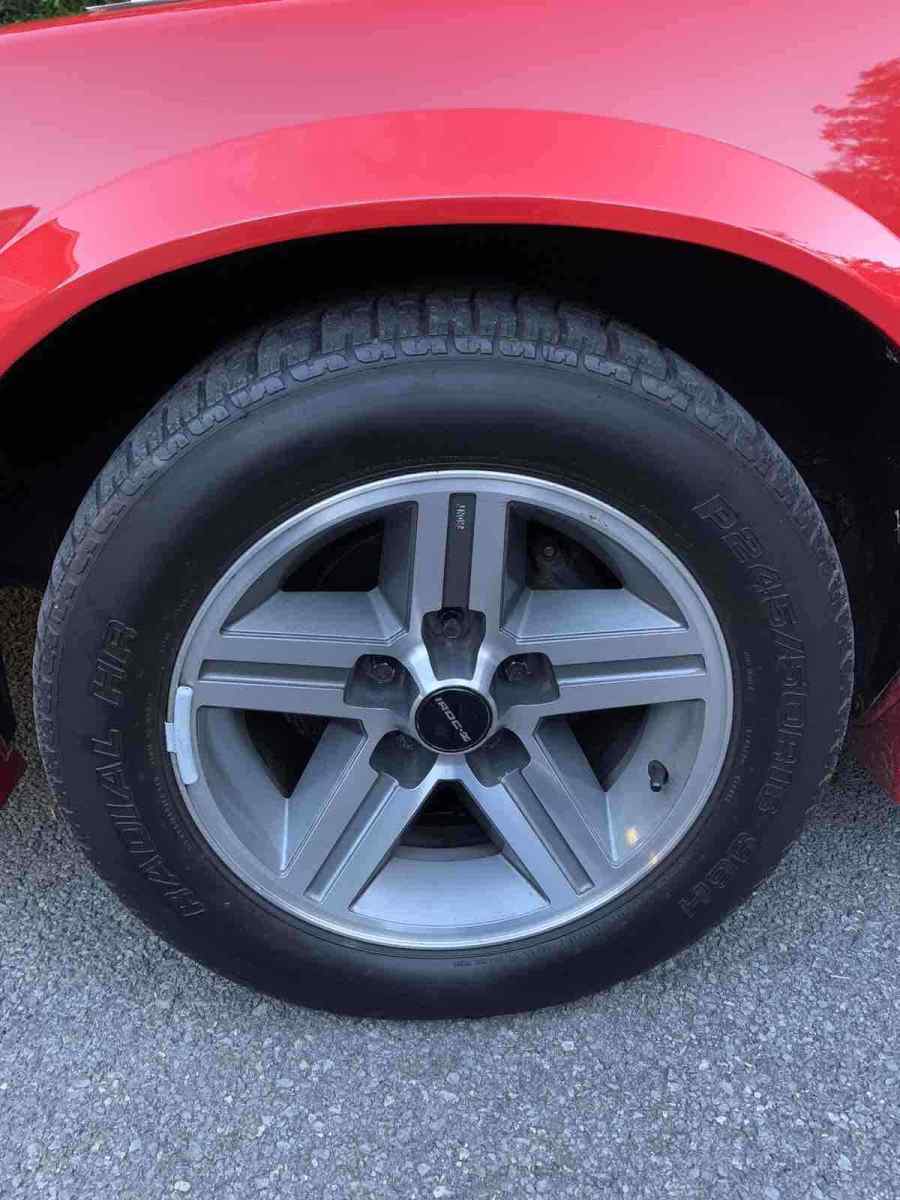 1987 Red Chevrolet Camaro Coupe