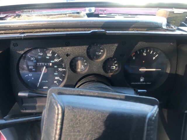 1987 Red Chevrolet Camaro Coupe