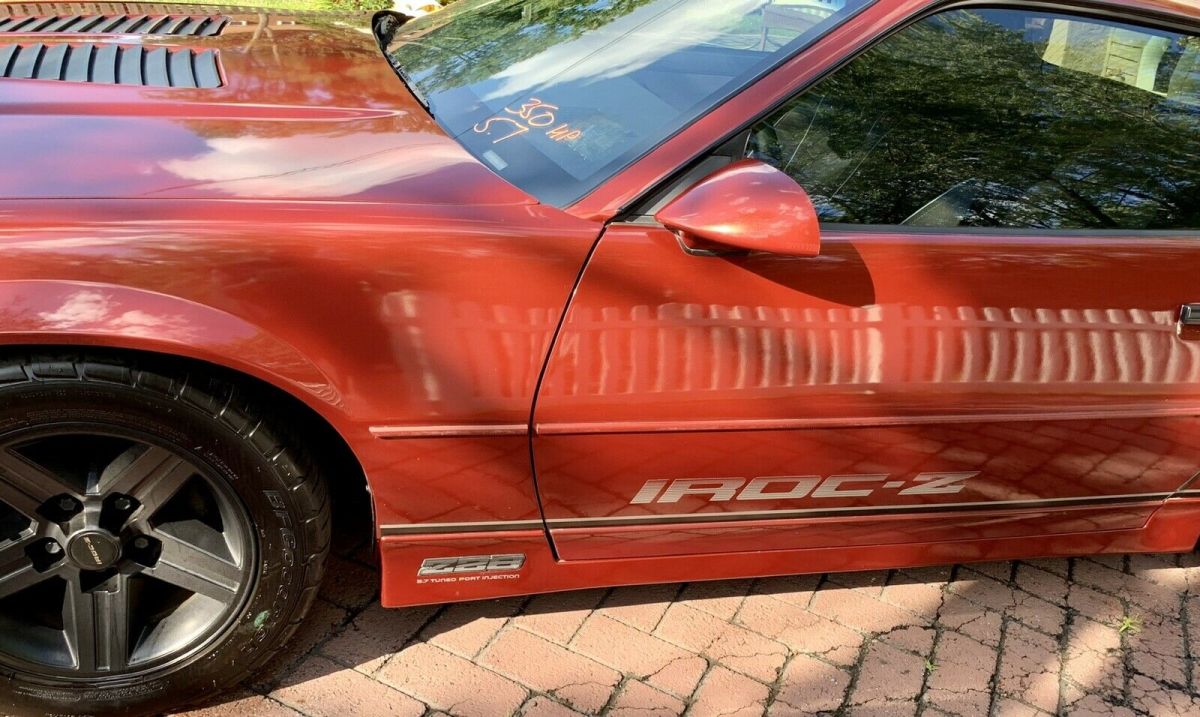 1987 Red Chevrolet Camaro Coupe