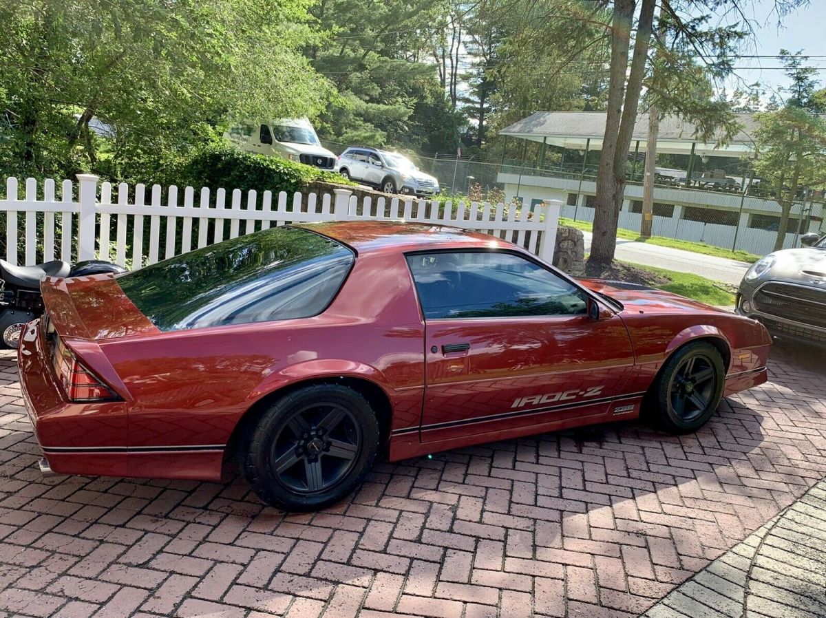 1987 Red Chevrolet Camaro Coupe