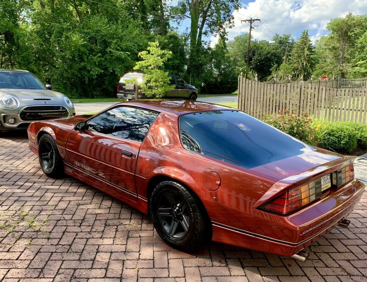 1987 Red Chevrolet Camaro Coupe
