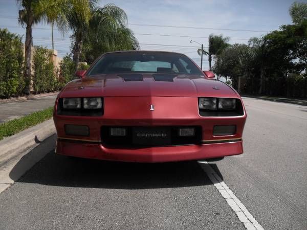 19870000 Red Chevrolet Camaro Coupe