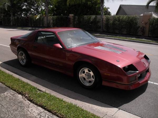 19870000 Red Chevrolet Camaro Coupe