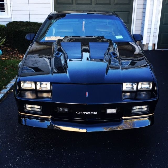 1987 Black Chevrolet Camaro Coupe