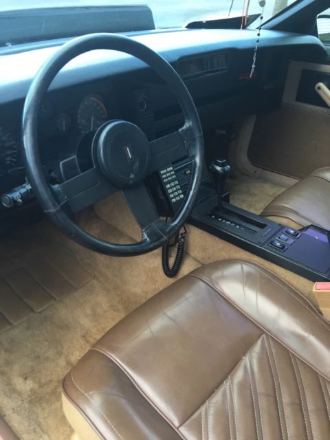 1987 Black Chevrolet Camaro Coupe