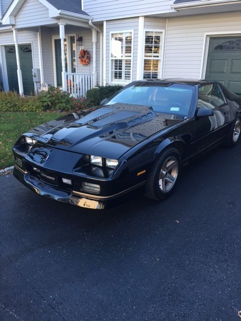 1987 Black Chevrolet Camaro Coupe