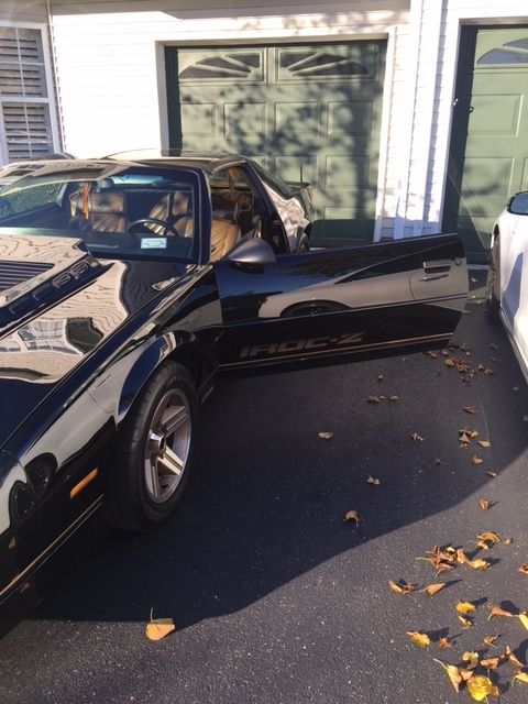 1987 Black Chevrolet Camaro Coupe