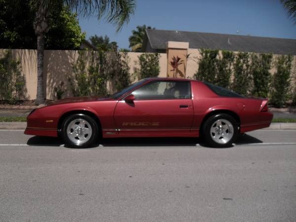 19870000 Red Chevrolet Camaro Coupe