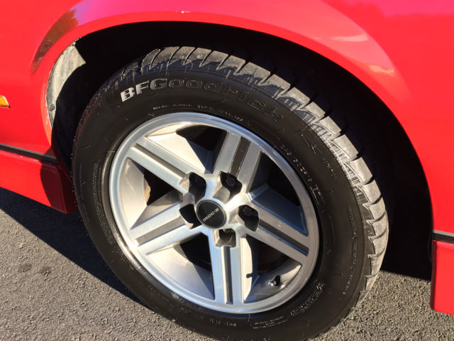 1987 Red Chevrolet Camaro Coupe