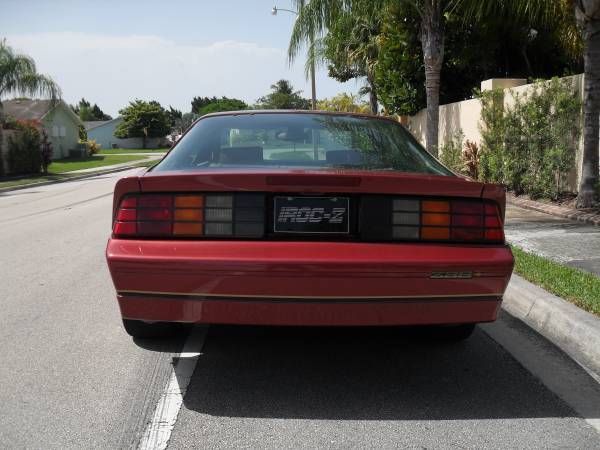19870000 Red Chevrolet Camaro Coupe