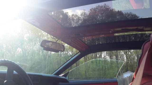 1987 Red Chevrolet Camaro Coupe