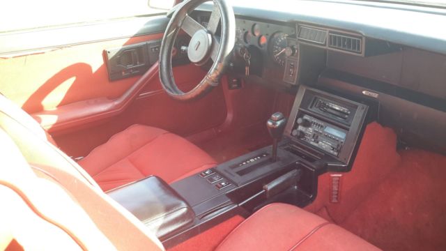 1987 Red Chevrolet Camaro Coupe