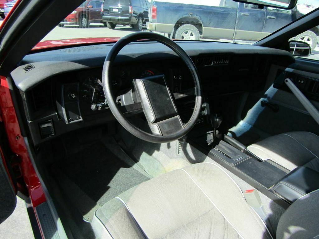 1987 Red Chevrolet Camaro --