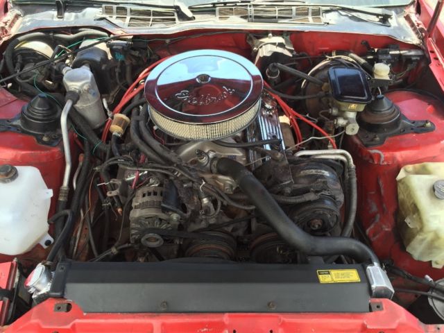 1987 Red Chevrolet Camaro Coupe
