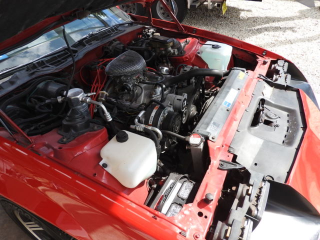 1987 Red Chevrolet Camaro Coupe