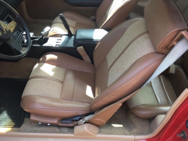 1987 Red Chevrolet Camaro Coupe