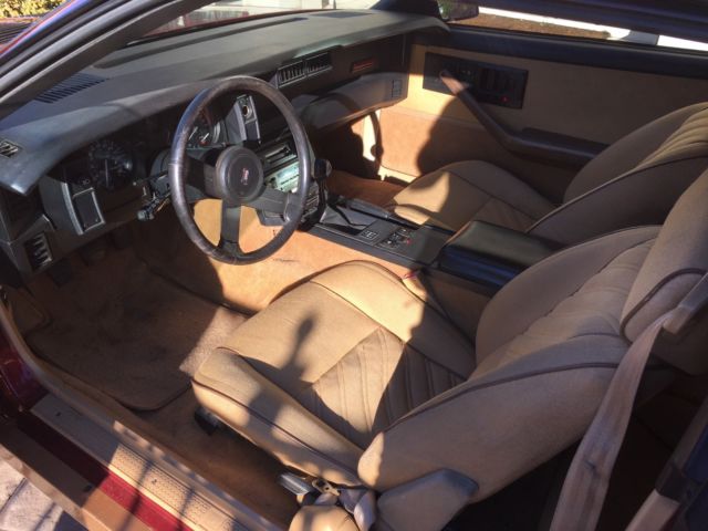 1987 Burgundy Chevrolet Camaro Coupe