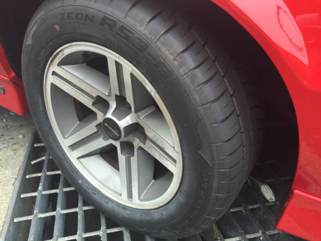 1987 Red Chevrolet Camaro Coupe