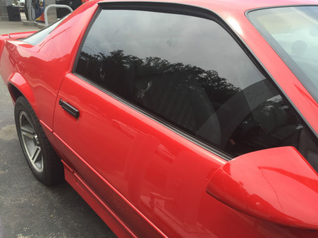 1987 Red Chevrolet Camaro Coupe